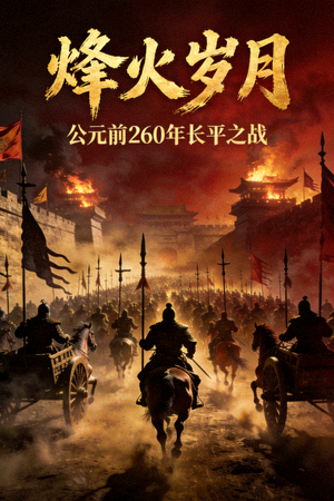 历史电影海报：古代战争场面